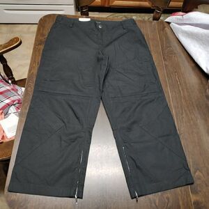 New Banana Republic Black Cropped Pants Size Women's 6